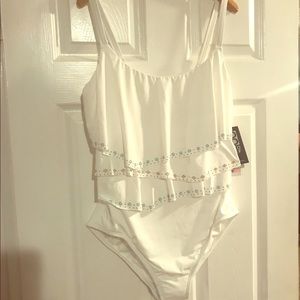 Coco Reef White One Piece Swimsuit